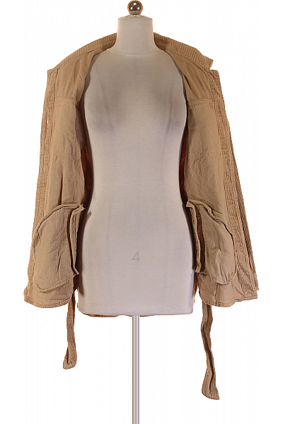 Dámský Kabát Béžový Vel. 36