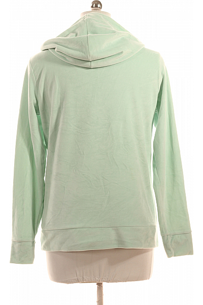 Dámská Mikina Bez Zapínání Zelená Second hand Vel. 40