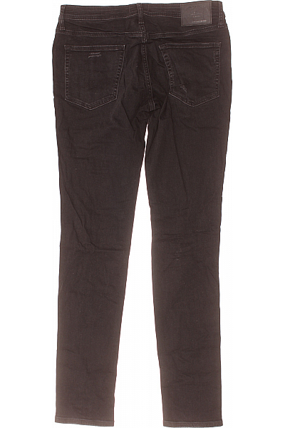 JACK & JONES Roztrhané Pánské Džíny Černé Vel. 33/34