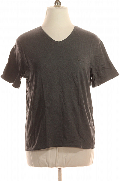 Jednoduché Dámské Tričko Šedé Hugo Boss Vel. XL