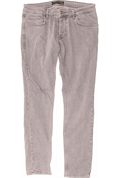 Pánské Džíny Šedé 2Y PREMIUM Second Hand