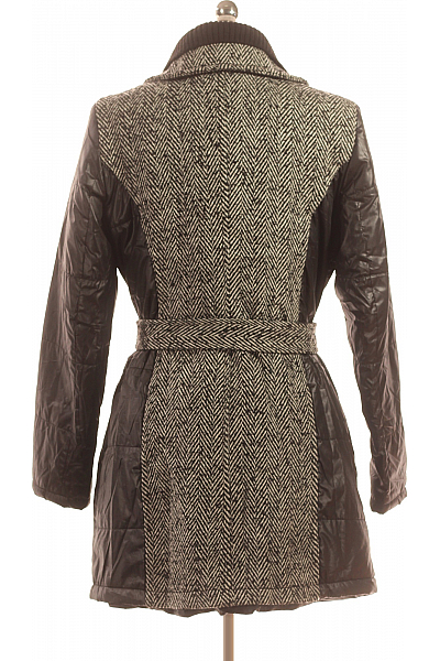 Kenny S. Dámský Kabát Černobílý Second hand