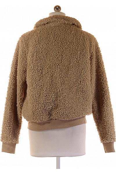 Krátký Dámský Kabát Béžový Second hand Vel. S