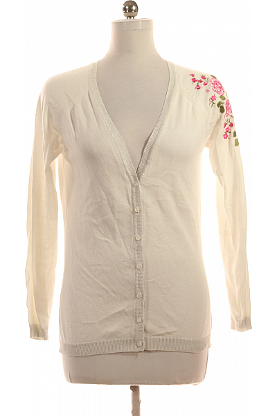 Dámský Svetr Bílý Vel.  42