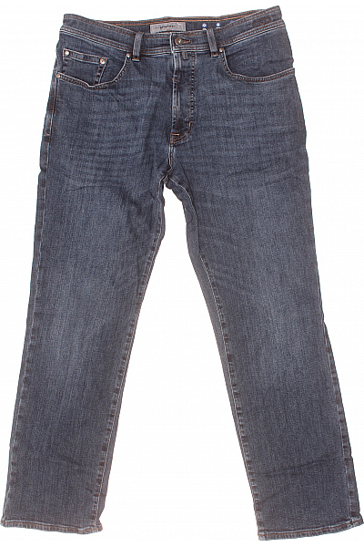 Boyfriend Dámské Džíny Modré PIERRE CARDIN Second Hand Vel. 36/32