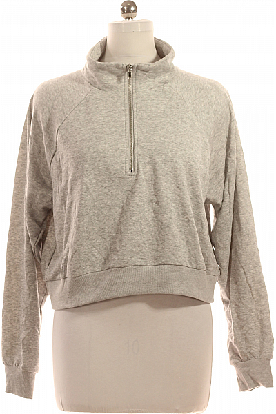 ONLY Dámská Mikina Bez Zapínání Šedá Vel. XL