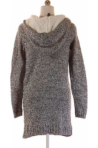  Šaty Pletené Šedé RAINBOW Vel. 36/38