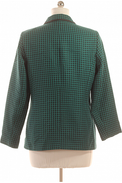 Teplé Dámské Sako Zelené Second hand