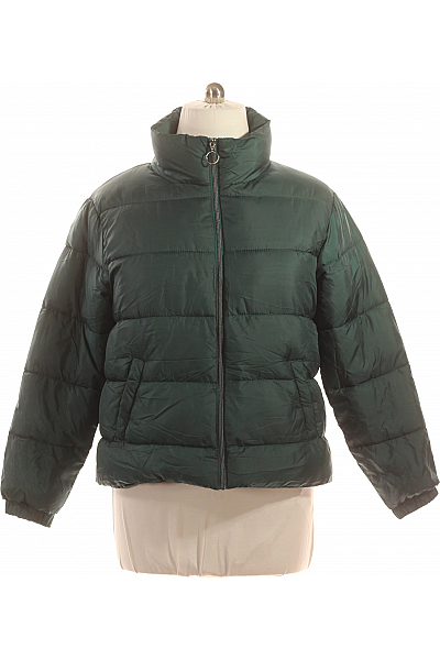 Dámská Bunda Zelená Vel. L