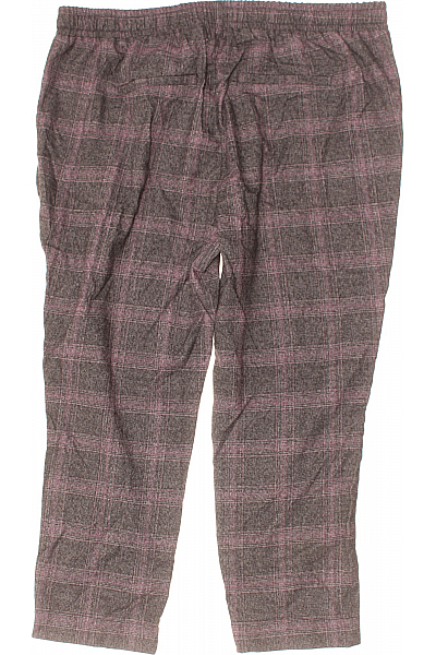 Dámské Kalhoty Rovné Šedé Vel. 44