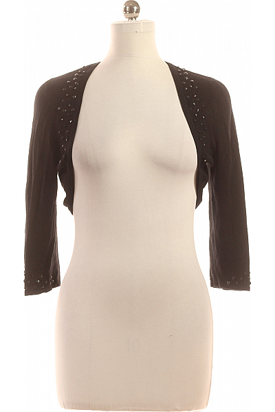 ZERO Dámské Tričko Černé Second Hand Vel. 42