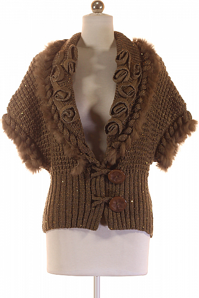 Dámský Cardigan Hnědý Vel. S/M