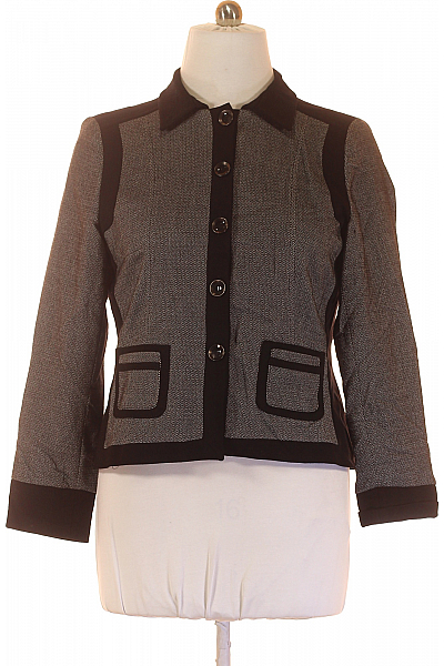 COMMA Dámské Sako Černobílý Vel. 44