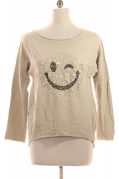 YOUR & SELF Dámské Tričko S Potiskem Šedé