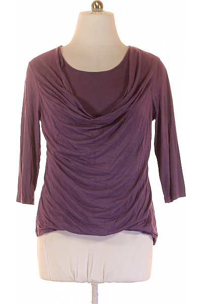Bernd Berger Jednoduché Dámské Tričko Fialové Vel. XL