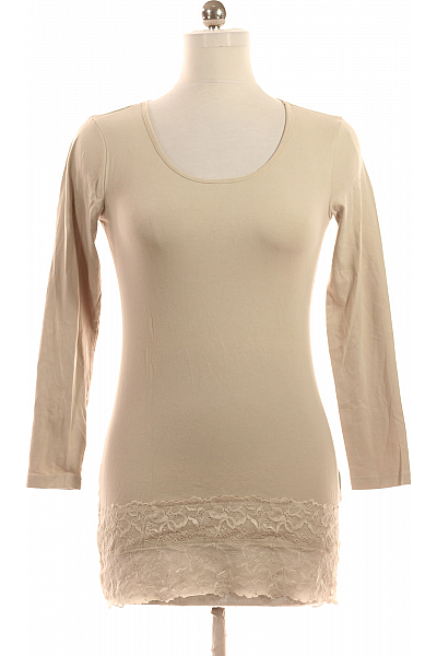 Dámské Tričko Béžové