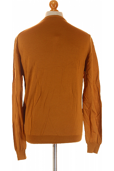 Pánský Pulovr Oranžový OLYMP Vel. M