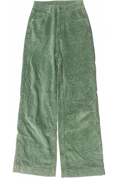 Dámské Kalhoty Zelené