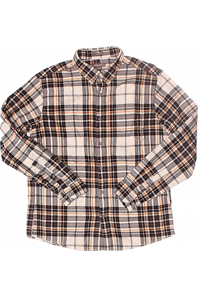 Vzorovaná Pánská Košile Barevná EDDIE BAUER Vel. L