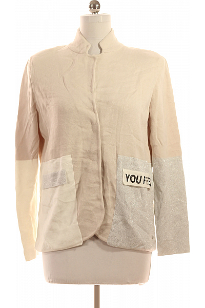 Dámské Blejzr Béžový Monari Second Hand Vel. 42