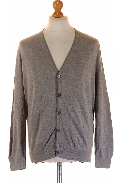 COMMA Pánský Svetr Šedý Vel. 52