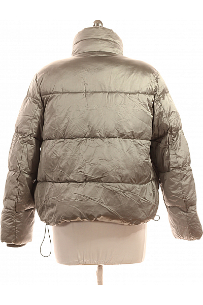 Prošívaná Dámská Bunda Šedá Vel. 42