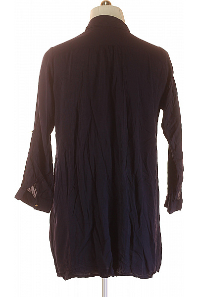 Společenská Dámská Košile Modrá Vel. 48