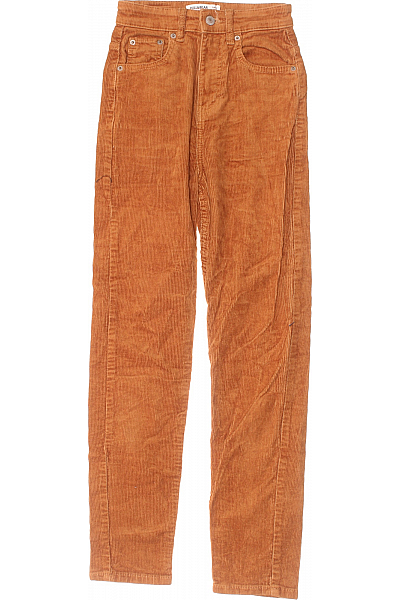 Dámské Kalhoty Hnědé PULL&BEAR Second hand Vel. 34