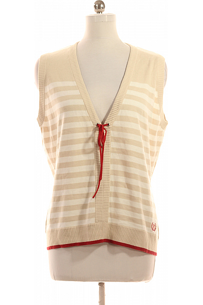 VIA APPIA DUE Dámská Vesta Béžová Vel. 44