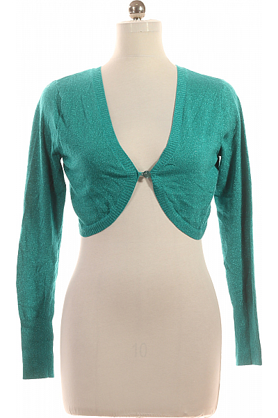 Dámské Bolerko Modré Second Hand Vel. 40