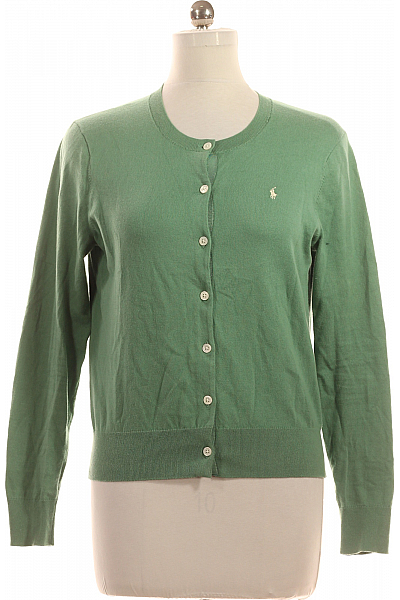 Dámský Cardigan Zelený Ralph Lauren Vel. M
