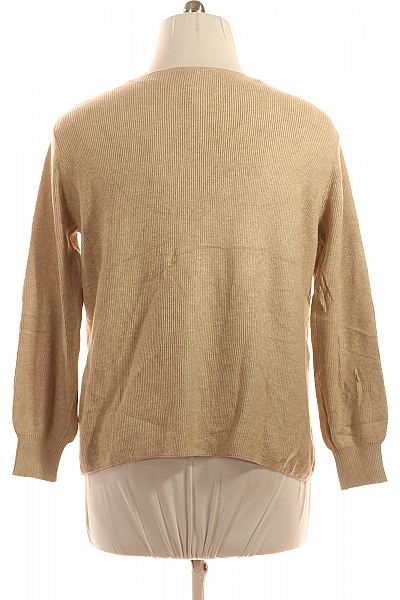 Dámský Svetr Béžový Maxi Blue Vel. 42/44