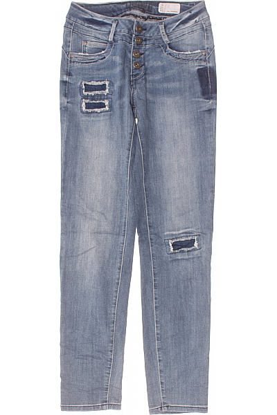 Boyfriend Dámské Džíny Modré Vel. 36