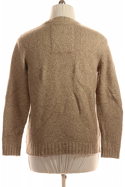 Pánský Svetr Vlněný Béžový SUPERDRY Second hand Vel. XXL