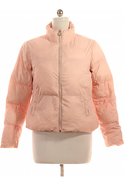 Prošívaná Dámská Bunda Růžová Eight2Nine Vel. M