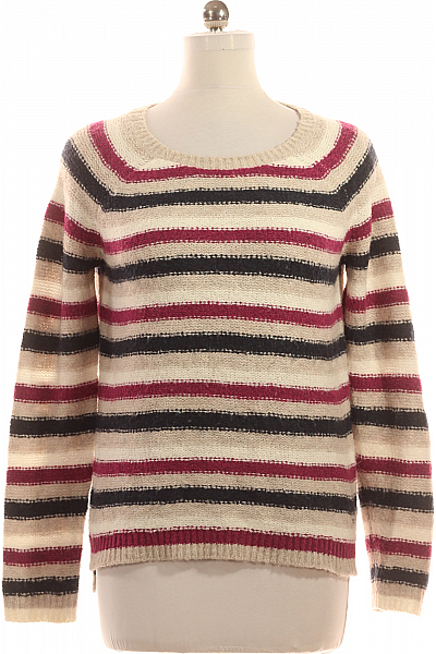 TOM TAILOR Dámský Pulovr Barevný Second Hand Vel. M