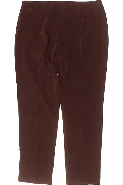 Dámské Kalhoty Rovné Hnědé Vel. 21