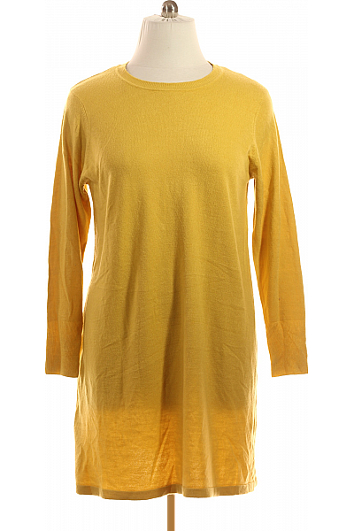 Canda  Šaty Pletené Žluté Vel. L