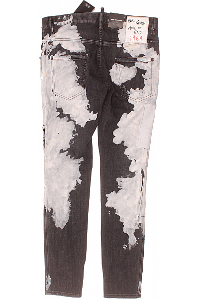 Dsquared2 Roztrhané Dámské Džíny Šedé Vel. 48