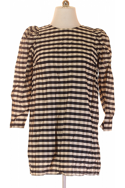 Letní  Šaty Černobílé Vel. L