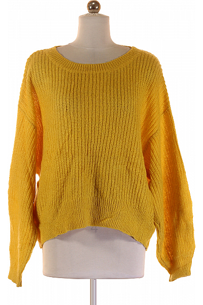 Dámský Pulovr Žlutý Vel. S