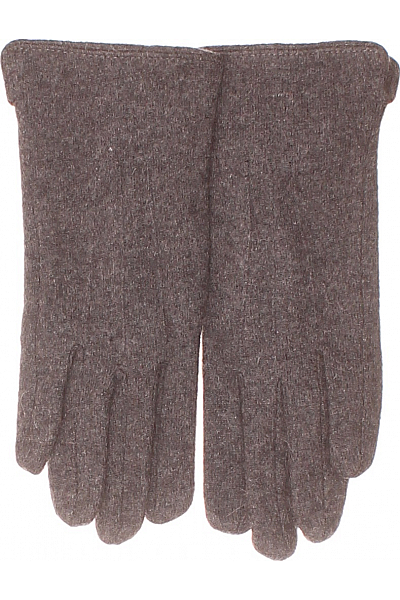 Rukavice Vlněné Šedé