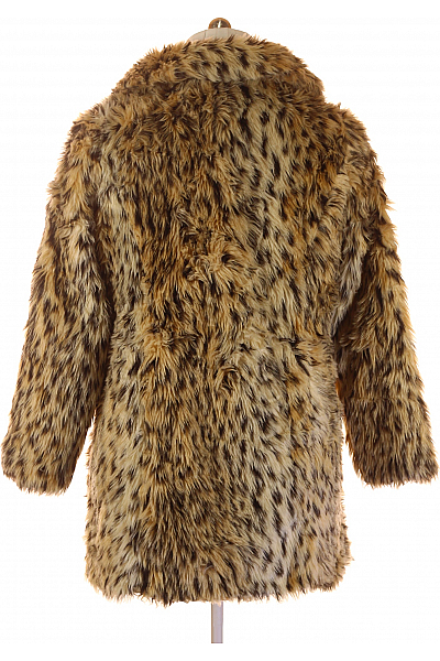 Dámský Kabát Hnědý Second hand Vel. 44