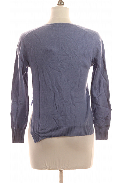 Dámský Pulovr Kašmírový Modrý Vel. 40