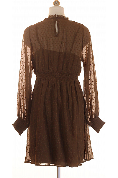Šaty Hnědé Second hand Vel. 36