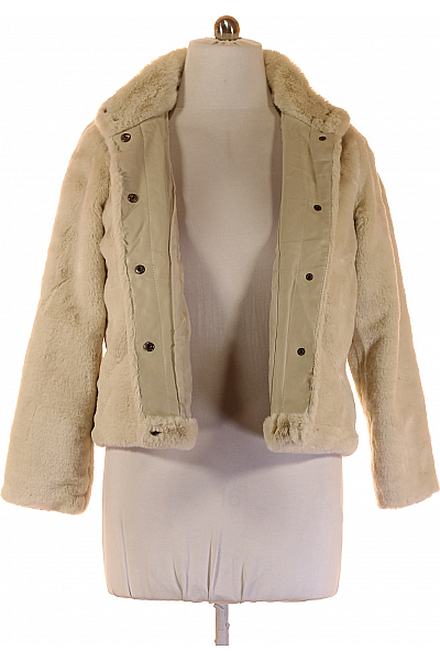 ONLY Dámský Kožich Béžový Vel. L