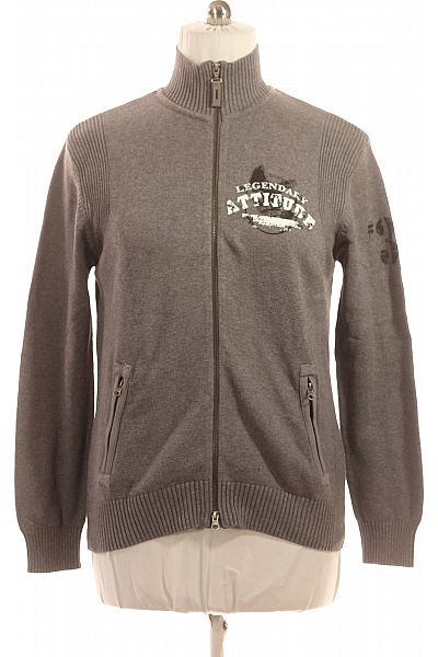 Pánský Cardigan Šedý S.OLIVER