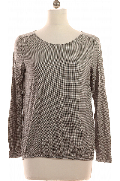 Vzorovaná  Halenka Černobílá TOM TAILOR Vel. M