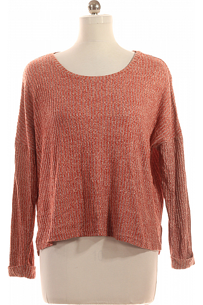  Halenka Pletená Červená Second hand Vel. 40