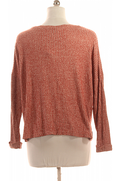  Halenka Pletená Červená Second hand Vel. 40